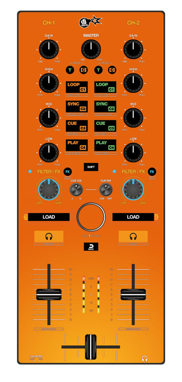 Reloop Mixtour Skin Sunset